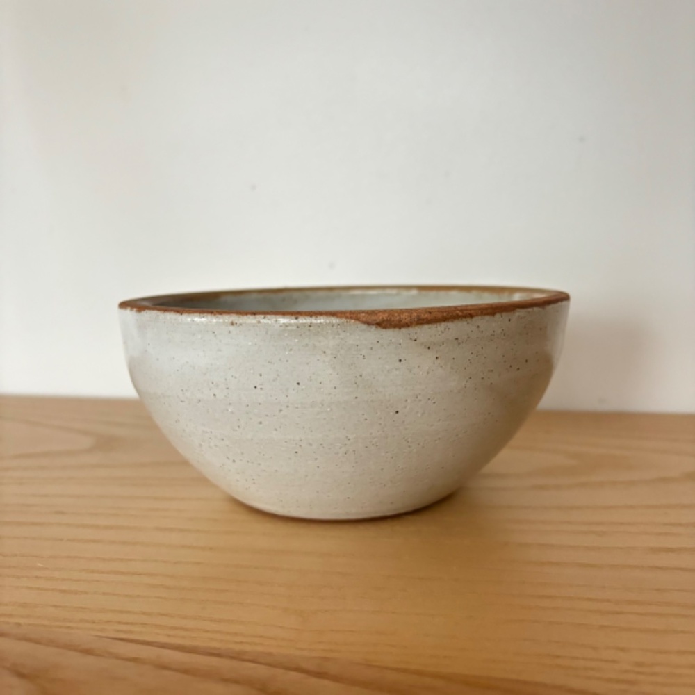 Stoneware ceramic bowl